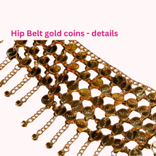 Sexy Hip Belt - gold coins
