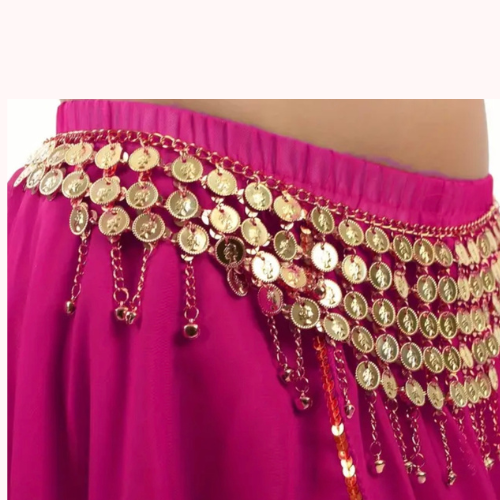 Sexy Hip Belt - gold coins